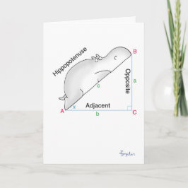 Tarjeta HIPPOTENUSE por Sandra Boynton