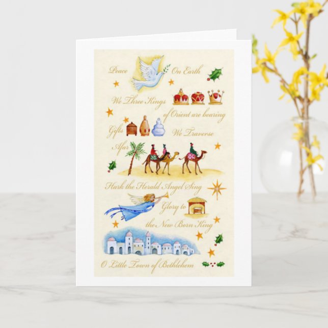 Tarjeta Historia (flor amarilla)