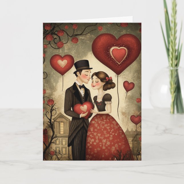 Tarjeta Historia de amor eterna (Anverso)