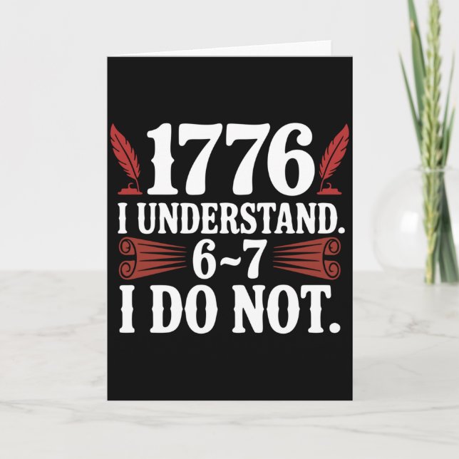 Tarjeta Historia de EE. UU. 67 Profesor 1776 Aniversario 2 (Anverso)