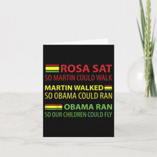 Tarjeta Historia De Regreso Y Orgullo De Patrimonio Africa