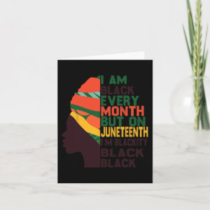 Tarjeta Historia del Mes Negro, Reina del Orgullo Africano