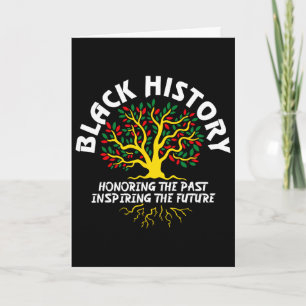 Tarjeta Historia Negra Honrando El Pasado Inspirando El Fu