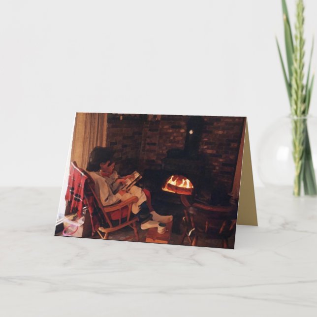 Tarjeta Historias leyendo por Fireside (Anverso)