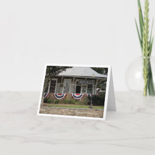 Tarjeta Histórico Norcross Ga: estación de trenes 3 de jul