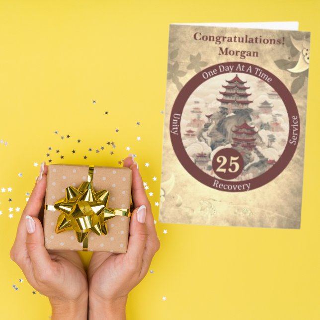 Tarjeta Hito de recuperación de templo personalizado (Subido por el creador)