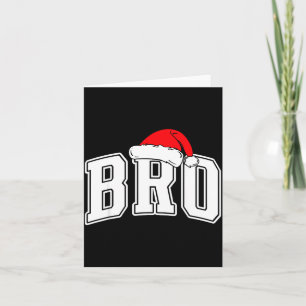 Tarjeta Hno Claus Navidad Familia Combinada Pijama Navideñ