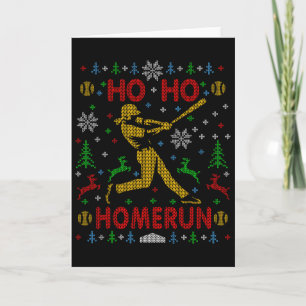 Tarjeta Ho Ho Homerun Softbyll de lanzamiento rápido Pa Na