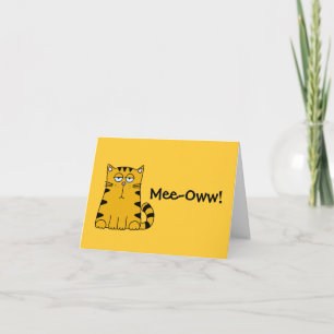 Tarjeta Ho Hum Kitty