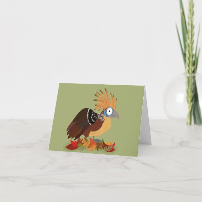 Tarjeta Hoatzin (Anverso)