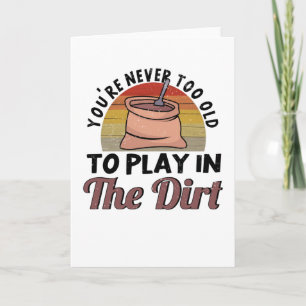 Tarjeta Hobby Gardener Earth Gardener Garden