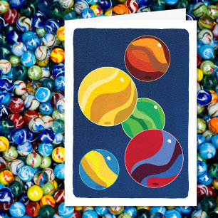 Tarjeta Hobby Marbles Blank