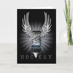 Tarjeta Hockey alado