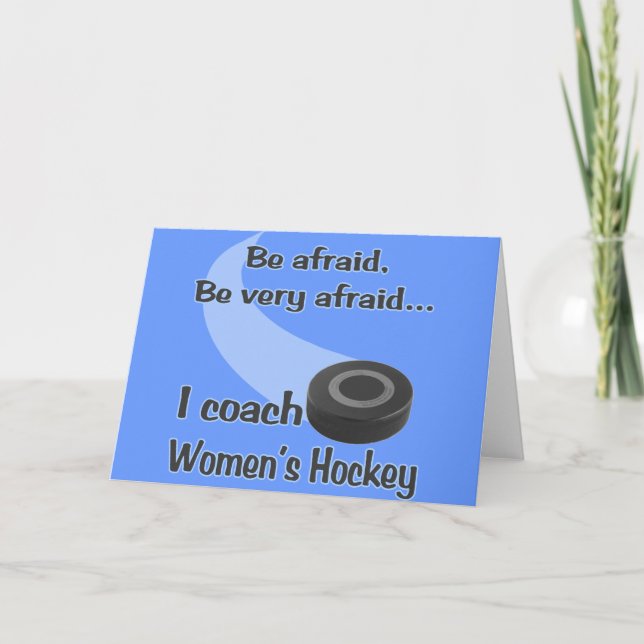 Tarjeta Hockey femenino (Anverso)