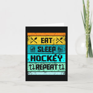 Tarjeta Hockey Hockey Estadounidense para Hombres Mujeres 