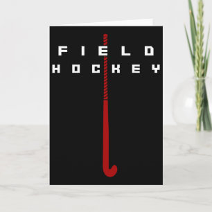 Tarjeta Hockey sobre césped Hockey sobre césped