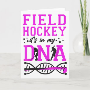 Tarjeta Hockey sobre césped Hockey sobre césped está en mi