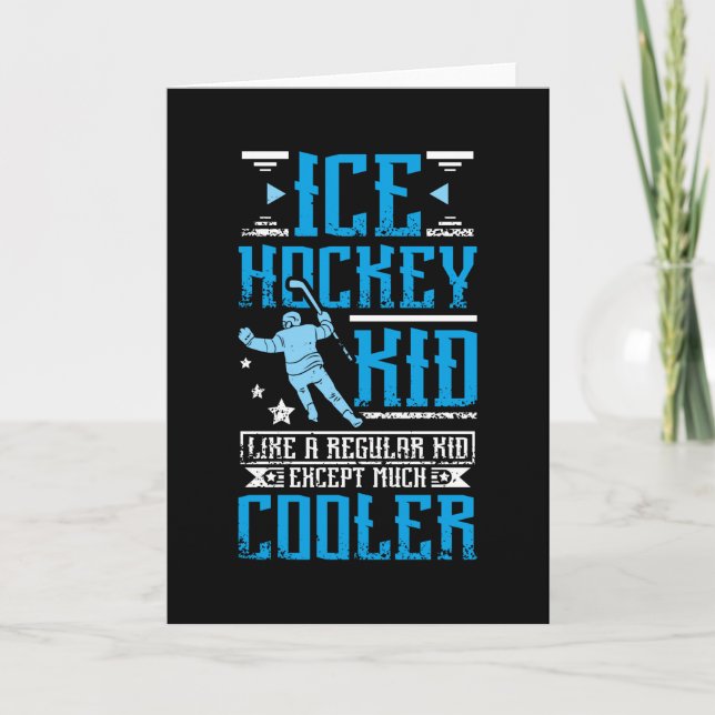 Tarjeta Hockey sobre hielo (Anverso)