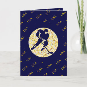 TARJETA HOCKEY SOBRE HIELO