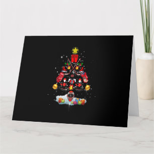 Tarjeta Hockey sobre hielo Ornamento de Navidad Árbol dive
