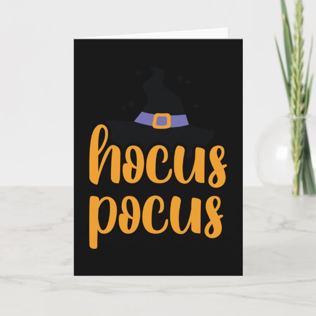 Tarjeta Hocus Pocus (Anverso)