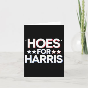 Tarjeta Hoes Para Harris Funny Kamala Voter 2024 Wheimer U
