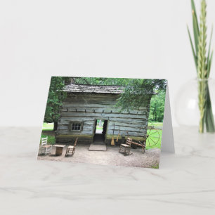 Tarjeta Hogar appalache en Mabry Mill, Virginia