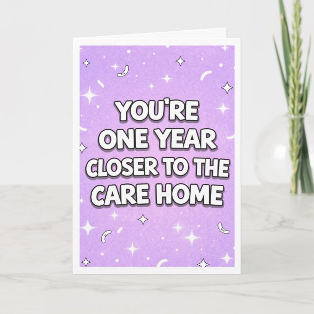 Tarjeta Hogar de Ancianos (Anverso)