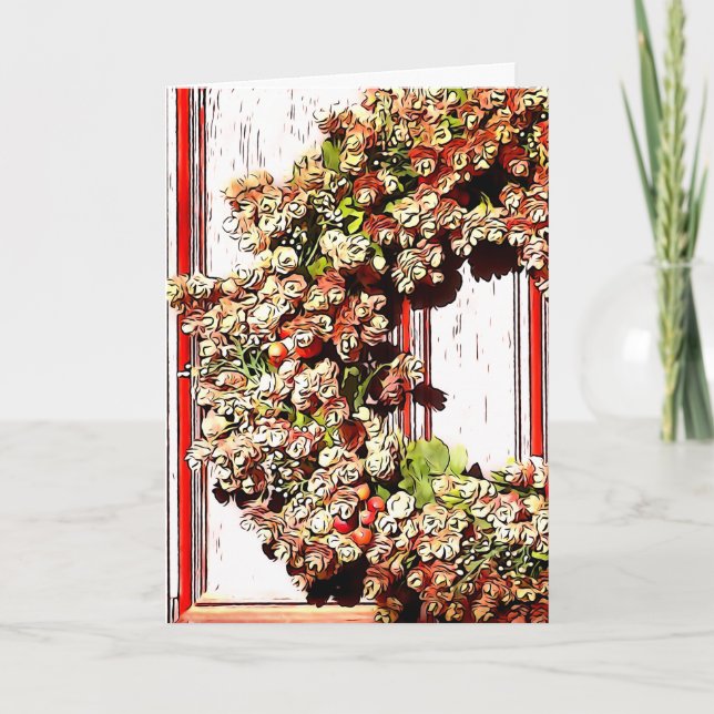 Tarjeta Hogar de la cálida bienvenida (Anverso)