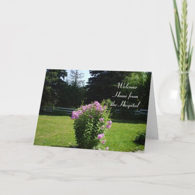 Tarjeta Hogar de las flores Hospital-Rosadas (Anverso)