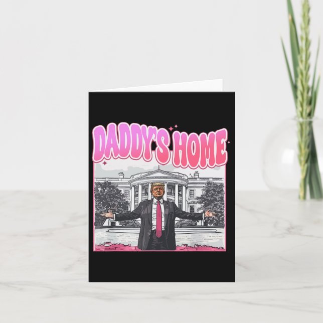 Tarjeta Hogar Donald Trump 2024 (Anverso)