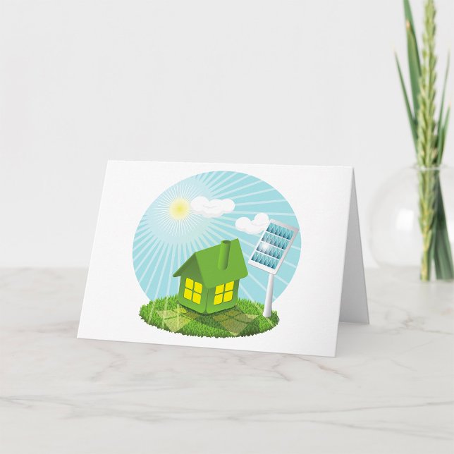 Tarjeta Hogar Ecológico con Energía Solar (Subido por el creador)