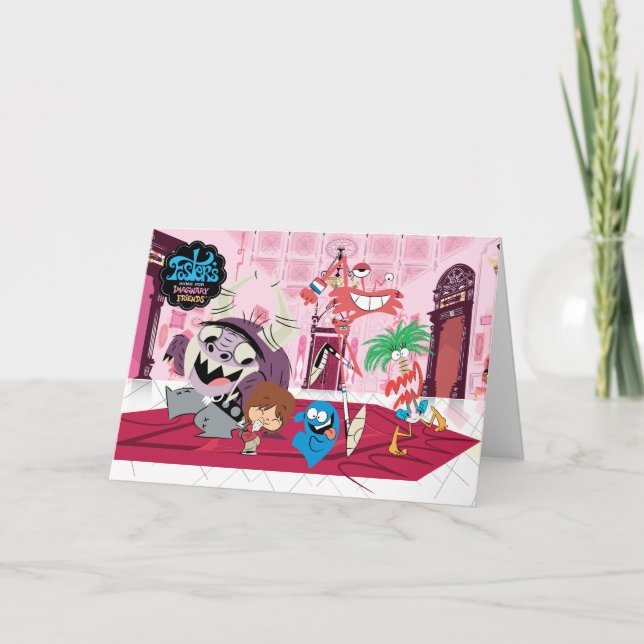 Tarjeta Hogar Foster para amigos imaginarios | Baile (Anverso)