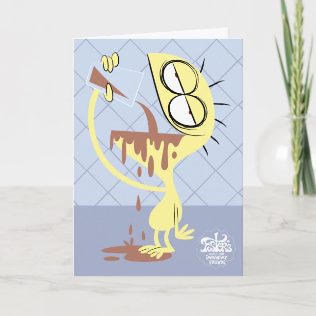Tarjeta Hogar Foster para amigos imaginarios | Queso (Anverso)
