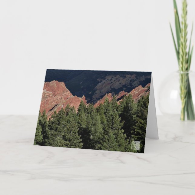 Tarjeta Hogbacks del parque de Roxborough, opinión del (Anverso)