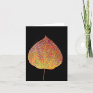 Tarjeta Hoja Notecard