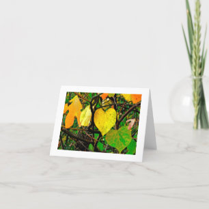 TARJETA "HOJAS NARANJA, VERDE Y AMARILLA" (MANIP DIGITAL).