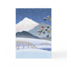 Hokusai - árboles del invierno