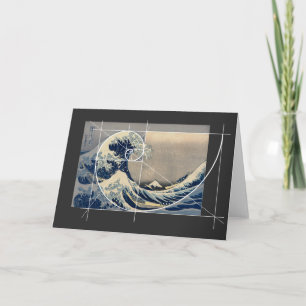 Tarjeta Hokusai resuelve Fibonacci, versión
