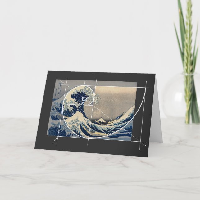 Tarjeta Hokusai resuelve Fibonacci, versión (Anverso)