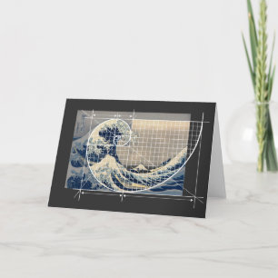 Tarjeta Hokusai resuelve Fibonacci, versión