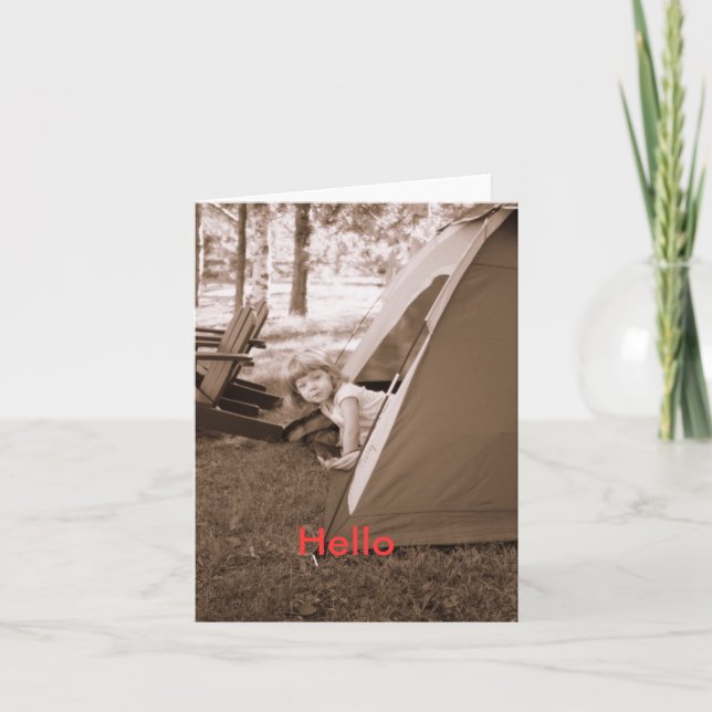 Tarjeta Hola (Anverso)