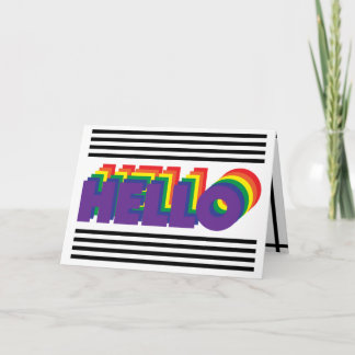 TARJETA HOLA