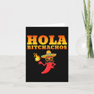Tarjeta Hola Achos Hombres Mujeres Adultas Cinco De Mayo