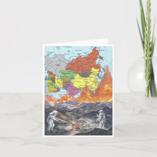 Tarjeta Hola de lejos - (Anverso)