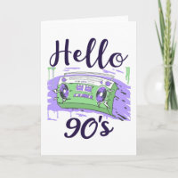 Hola grabadora de radio con casete de los 90