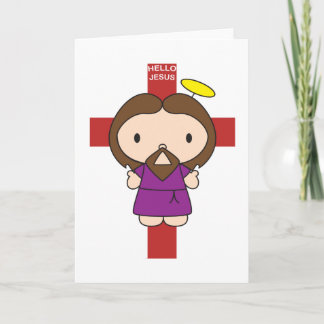 Tarjeta Hola Jesús