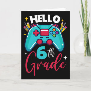 Tarjeta Hola Juego De Video Desbloqueado Nivel 6to Grado C