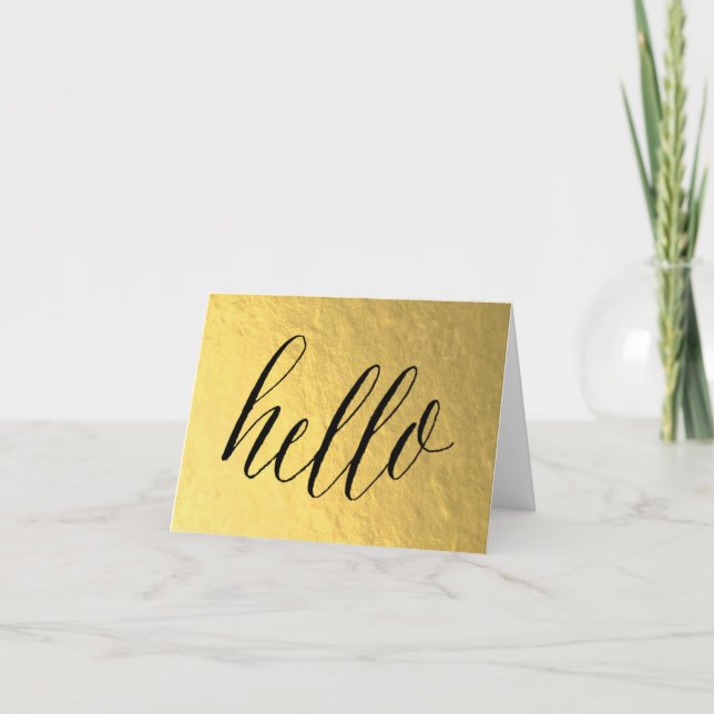 Tarjeta HOLA notecard (Anverso)