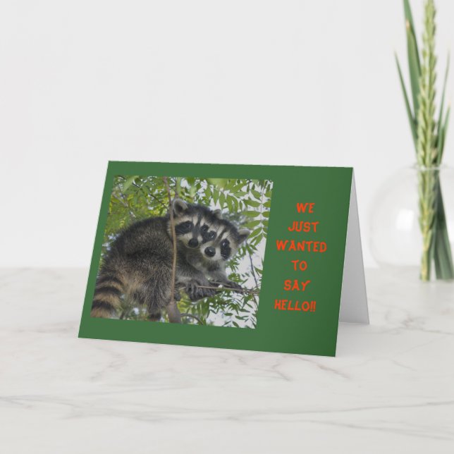 Tarjeta Hola Notecards (Anverso)